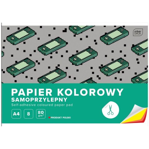 Zeszyt papierów kolorowych Interdruk