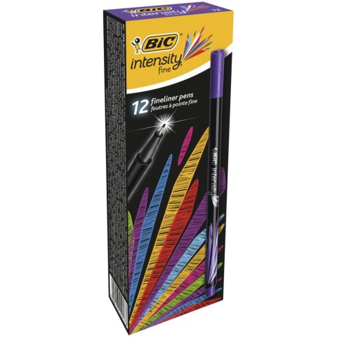 Cienkopis Intensity FINE wkład fioletowy 1kol. Bic (942066)
