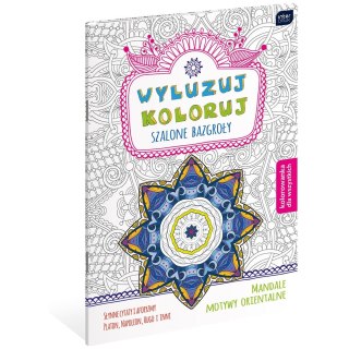 Kolorowanka Wyluzuj Koloruj Szalone bazgroły Interdruk (MAB5WYL)