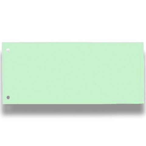 Przekładka czysta 1/3 A4 zielona 180g 100k Oxford (100205028)