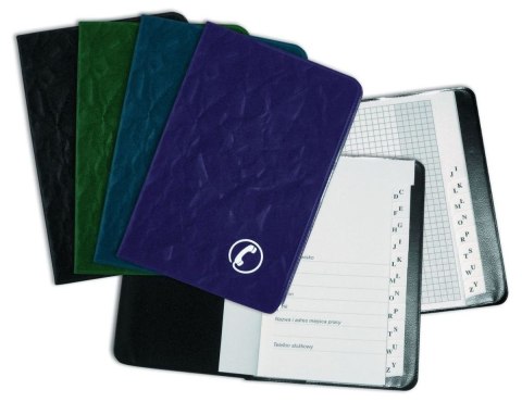 Skorowidz A6 FOLIA SPIENIONA 48k. krata [mm:] 95x145 Warta (221-049)