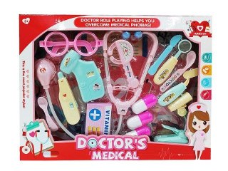 Zestaw lekarski ze światłem Bigtoys (BLE2525)