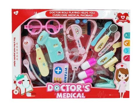 Zestaw lekarski ze światłem Bigtoys (BLE2525)
