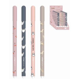 Długopis wymazywalny CUTE GIRL wkład niebieski 0,5mm Noster