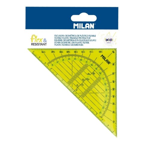Ekierka elastyczna ACID żółta 14cm Milan (354G816)