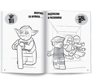 Książka dla dzieci LEGO® Star Wars™. Kolorowanka z Naklejkami Ameet (NA 6303)