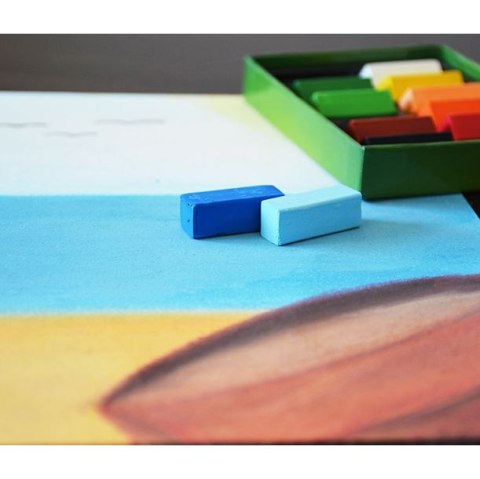 Pastele suche kwadratowe, 24 kolory 24 kol. Cricco (CR491K24)