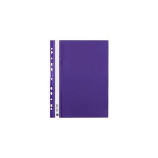 Skoroszyt A4 sztywny zawieszany fioletowy fiolet PVC PCW 160mic. 150g Tres (SKWA4/FIO)
