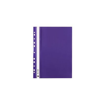 Skoroszyt A4 sztywny zawieszany fioletowy fiolet PVC PCW 160mic. 150g Tres (SKWA4/FIO)