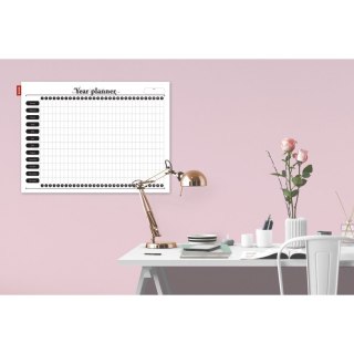 Tablica suchościeralna planer roczny [mm:] 1000x1500 Memobe