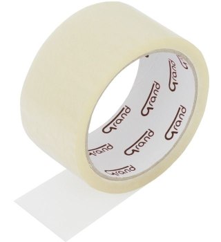 Taśma pakowa 48x50 [mm x yd] transparentna Grand (130-1273)