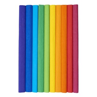 Bibuła marszczona tęcza mix mix 2000mm x 500mm TOP-2000 (400153931)