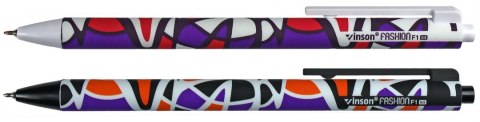 Długopis olejowy ABSTRACT F1 ABSTRAKCYJNE WZORKI wkład niebieski 0,7mm Vinson