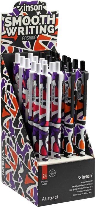 Długopis olejowy ABSTRACT F1 ABSTRAKCYJNE WZORKI wkład niebieski 0,7mm Vinson