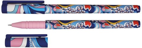 Długopis olejowy wkład niebieski 0,7mm Vinson (A158)