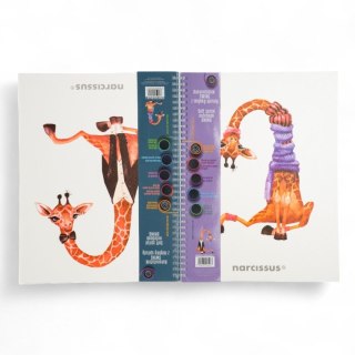 Notes (notatnik) A4 zyrafa 80k. krata Narcissus