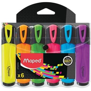 Zakreślacz PEPS fluo wkład mix 1-5mm Maped (742557)