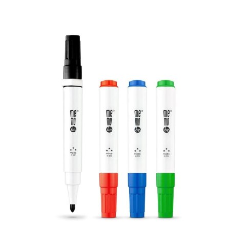 Marker suchościeralny zielony wkład zielony 1-3mm okrągła końcówka Memobe (MM350-04)