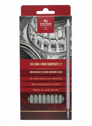 Ołówek grafitowy mix Koh-I-Noor (1862)