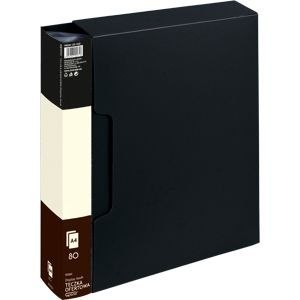Teczka ofertowa A4 kolor: mix 80 kieszeni Grand (9008A)