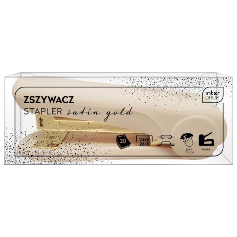 Zszywacz Satin Gold mix 20k Yn-teen