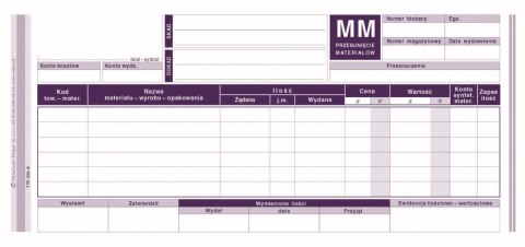 Druk samokopiujący 1/3 A4 S wiel. 80k. Michalczyk i Prokop (355-8)