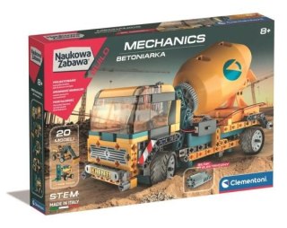 Klocki konstrukcyjne Laboratorium Mechaniki Betoniarka Clementoni (50807)