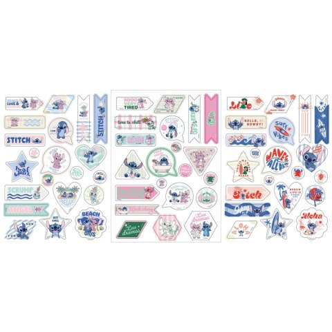 Naklejka na zeszyt Stitch Beniamin