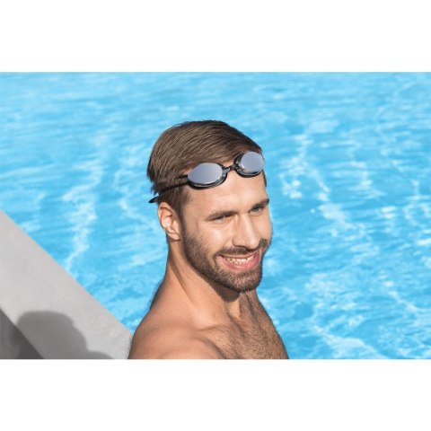 Okulary pływackie Lustrzane Czarne Best Way (16229/21066)