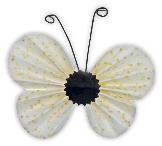 Ozdoba papierowa Craft-Fun Series motyle 3C Titanum (22YX0825-6D)