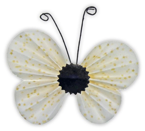 Ozdoba papierowa Craft-Fun Series motyle 3C Titanum (22YX0825-6D)