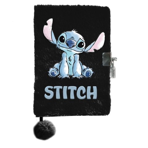 Pamiętnik A5 pluszowy Stitch Paso (DS25GG-3676)