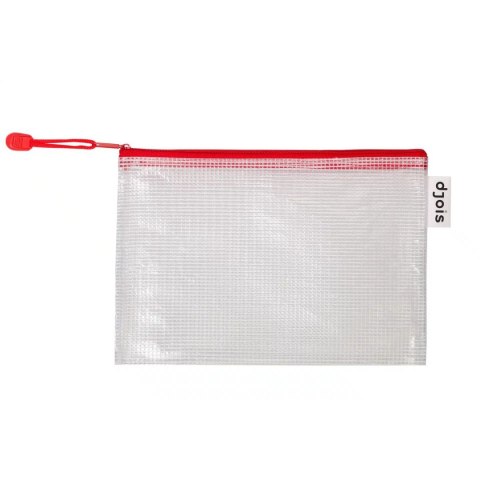 Teczka plastikowa na suwak Djois A5 przezroczysta 230 mic. Tarifold (509023 TR)