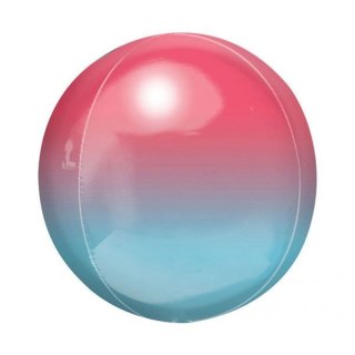 Balon foliowy kula ombre 16cal Amscan (3984501)
