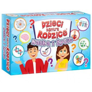 Gra karciana Dzieci kontra rodzice nauka i życie Kangur