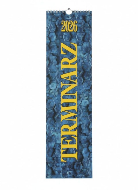 Kalendarz ścienny TERMINARZ wieloplanszowy paskowy 130mm x 460mm Avanti (KP-6)