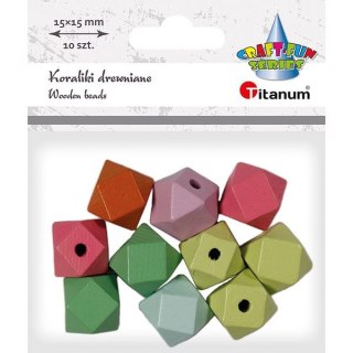 Ozdoba drewniana Craft-Fun Series koraliki Titanum (22TH401-9)