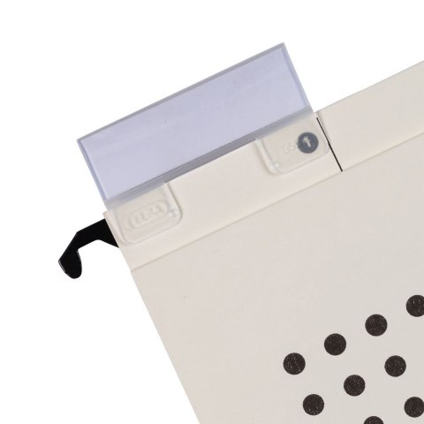 Skoroszyt A4 Chic Ultimate wiszący beżowy karton 230g Elba (100552093)