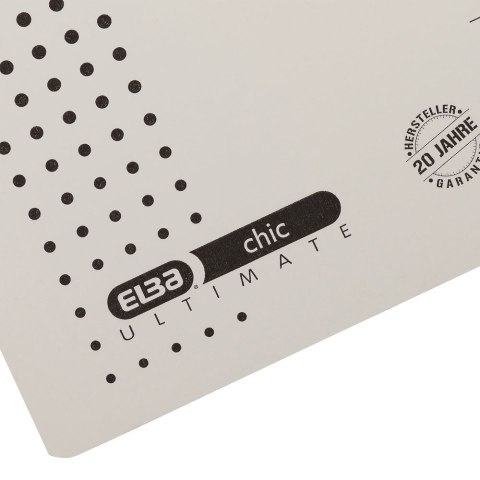 Skoroszyt A4 Chic Ultimate wiszący beżowy karton 230g Elba (100552093)