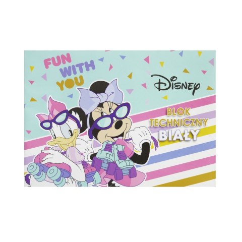 Blok techniczny biały MINNIE MOUSE Beniamin
