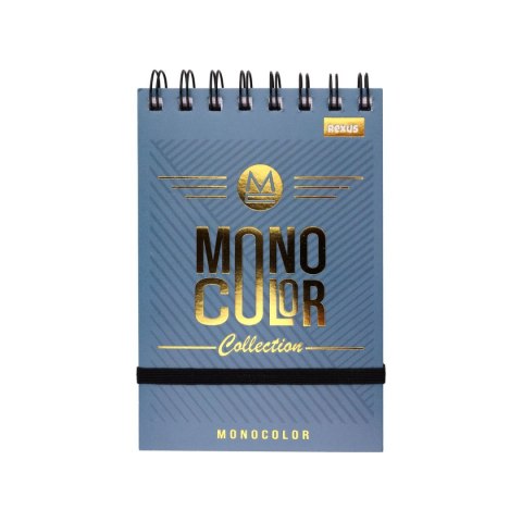 Kołozeszyt (kołonotatnik) A6 MONOCOLOR 96k. krata (nd) (5320)