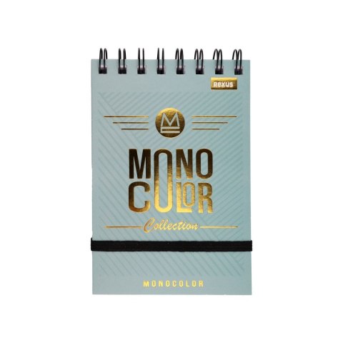 Kołozeszyt (kołonotatnik) A6 MONOCOLOR 96k. krata (nd) (5320)