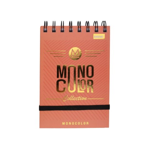 Kołozeszyt (kołonotatnik) A6 MONOCOLOR 96k. krata (nd) (5320)