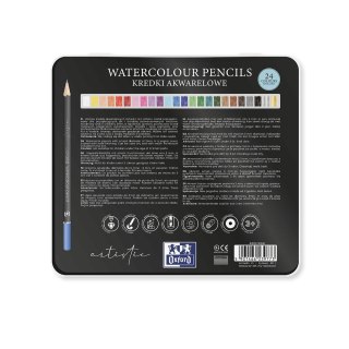 Kredki akwarelowe metal box 24 kol. Oxford (400174561)