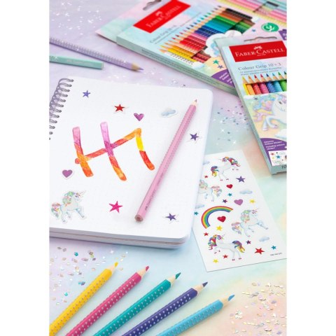 Kredki ołówkowe Unicorn 10+3 kol. Faber Castell (201542 FC)