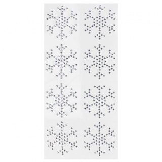 Kryształki Samoprzylepne SNIEZKI srebrne Craft With Fun (501453)