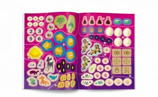 Książka dla dzieci ŻYCZENIE. 100 BROKATOWYCH NAKLEJEK Ameet (NB 9102)