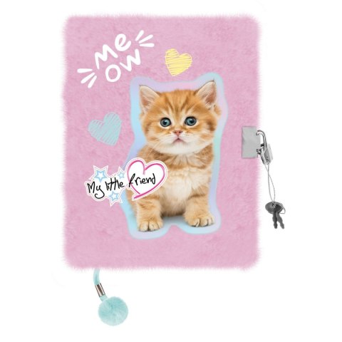 Pamiętnik A5 My Little Friend pastel Kitty Bambino
