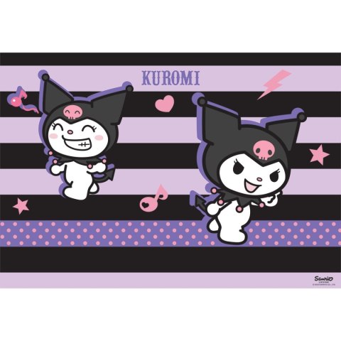 Podkład na biurko Kuromi mix płyta piśniowa pokryta okleiną PVC [mm:] 51x380 Bambino