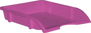 Szuflada na dokumenty niełamliwa różowa plastik [mm:] 350x250x 55 Donau (7455001PL-30)
